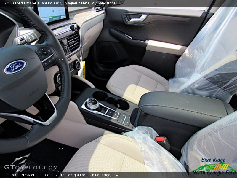 Magnetic Metallic / Sandstone 2020 Ford Escape Titanium 4WD