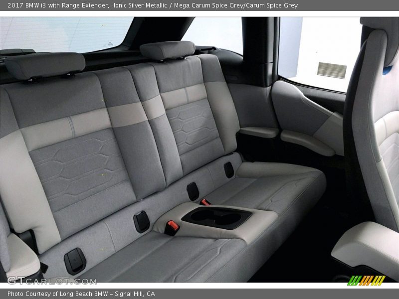 Ionic Silver Metallic / Mega Carum Spice Grey/Carum Spice Grey 2017 BMW i3 with Range Extender