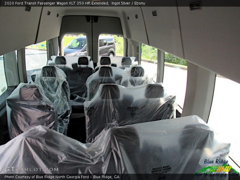 Ingot Silver / Ebony 2020 Ford Transit Passenger Wagon XLT 350 HR Extended
