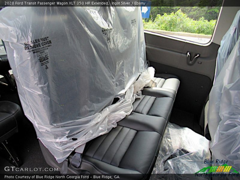 Ingot Silver / Ebony 2020 Ford Transit Passenger Wagon XLT 350 HR Extended