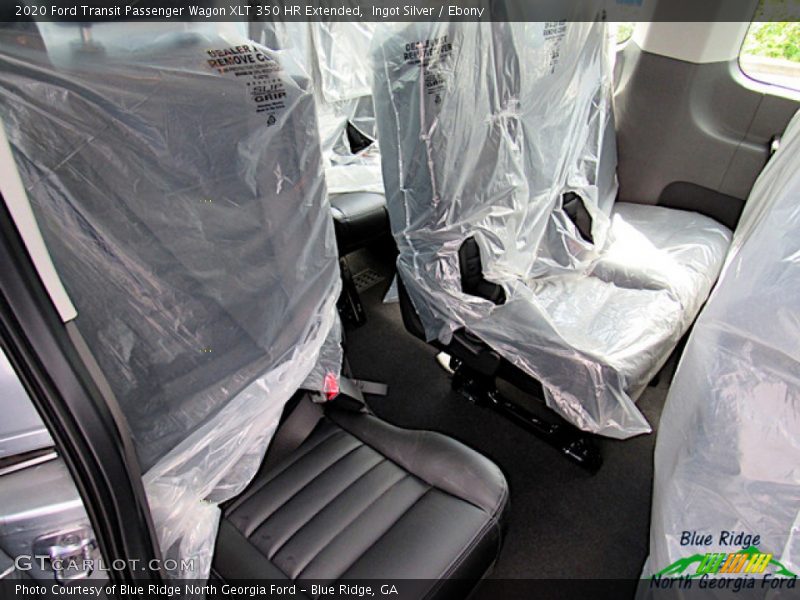 Ingot Silver / Ebony 2020 Ford Transit Passenger Wagon XLT 350 HR Extended