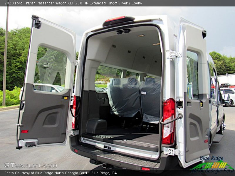 Ingot Silver / Ebony 2020 Ford Transit Passenger Wagon XLT 350 HR Extended