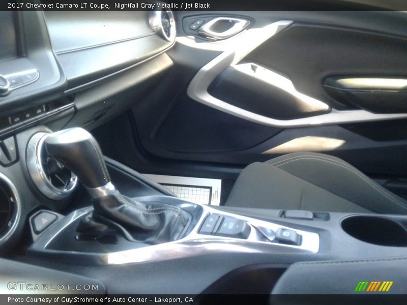 Nightfall Gray Metallic / Jet Black 2017 Chevrolet Camaro LT Coupe