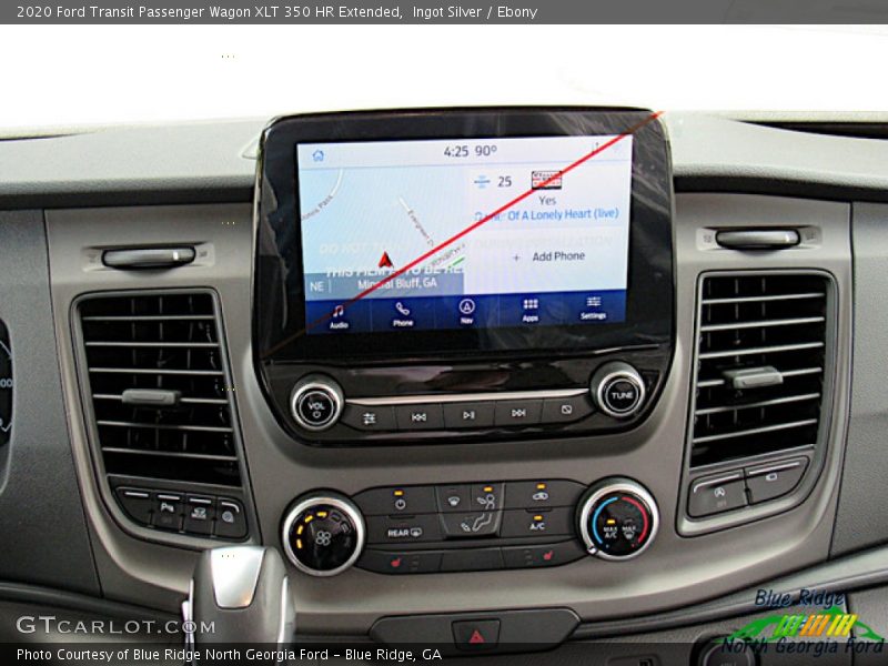 Ingot Silver / Ebony 2020 Ford Transit Passenger Wagon XLT 350 HR Extended