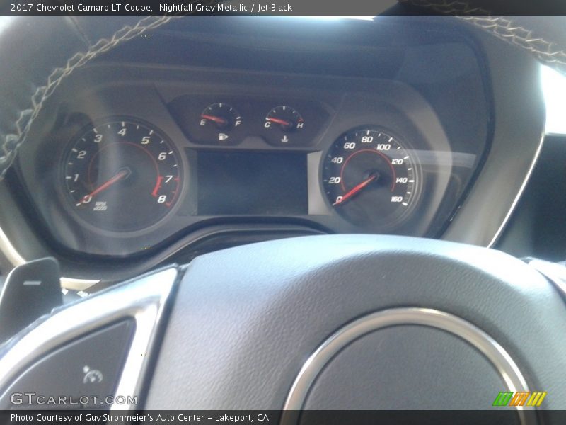 Nightfall Gray Metallic / Jet Black 2017 Chevrolet Camaro LT Coupe