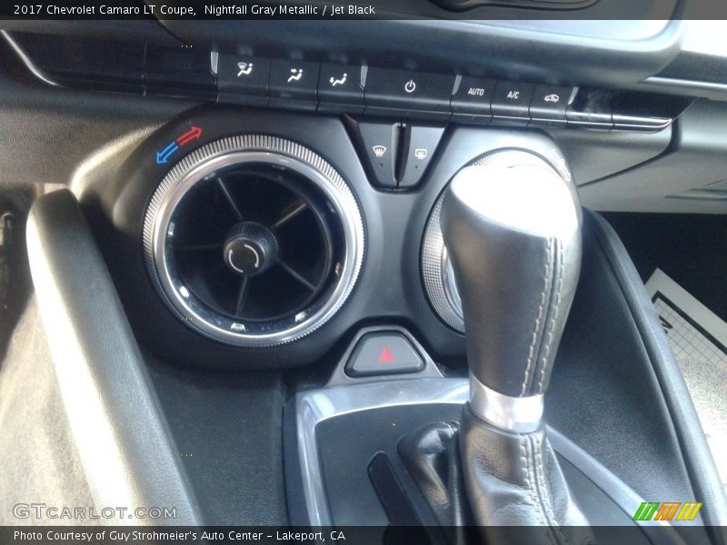 Nightfall Gray Metallic / Jet Black 2017 Chevrolet Camaro LT Coupe