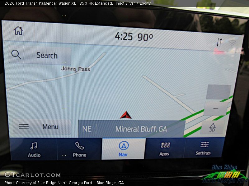 Ingot Silver / Ebony 2020 Ford Transit Passenger Wagon XLT 350 HR Extended