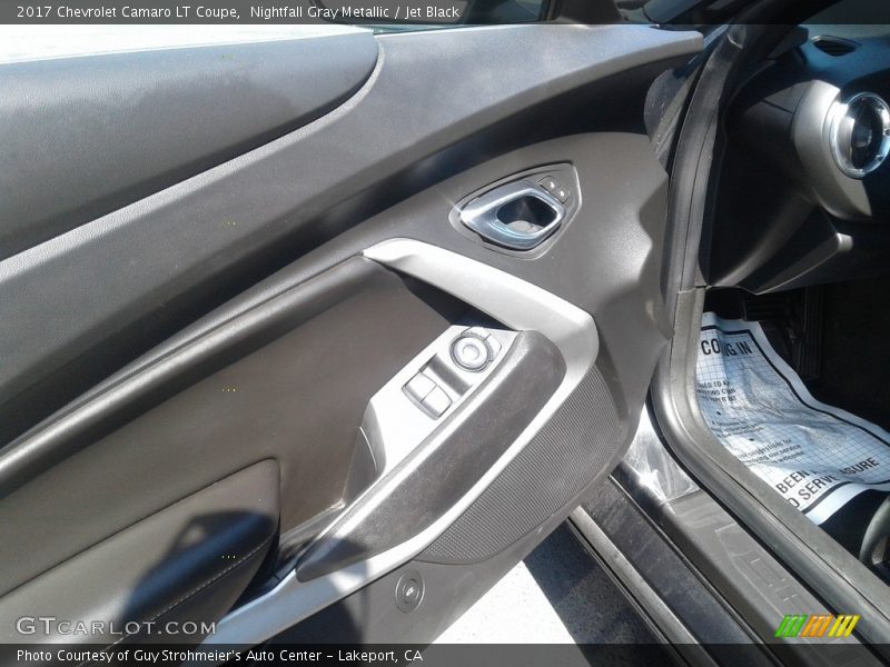 Nightfall Gray Metallic / Jet Black 2017 Chevrolet Camaro LT Coupe