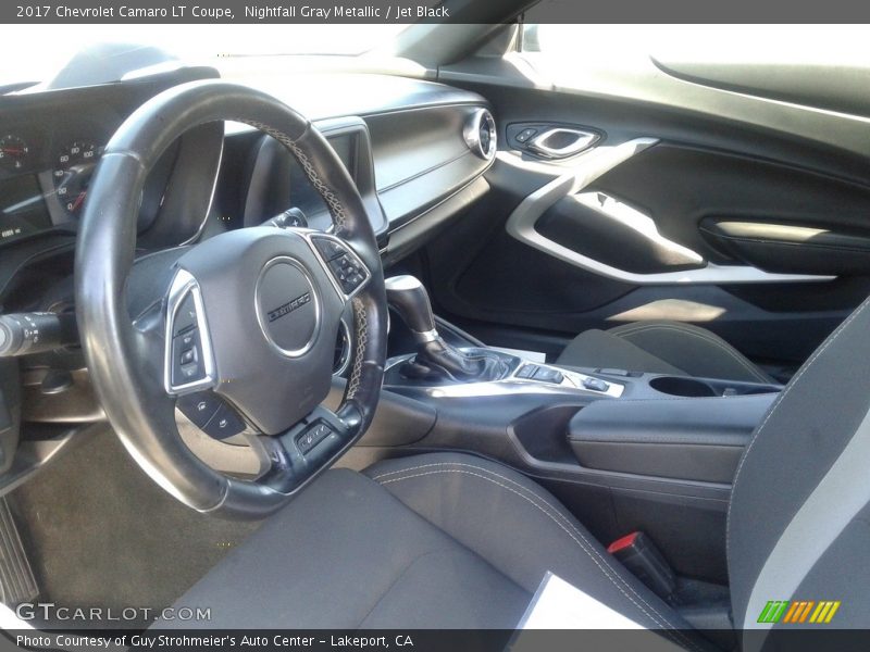 Nightfall Gray Metallic / Jet Black 2017 Chevrolet Camaro LT Coupe