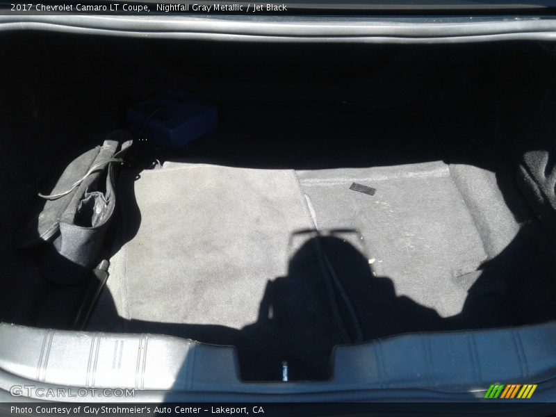 Nightfall Gray Metallic / Jet Black 2017 Chevrolet Camaro LT Coupe