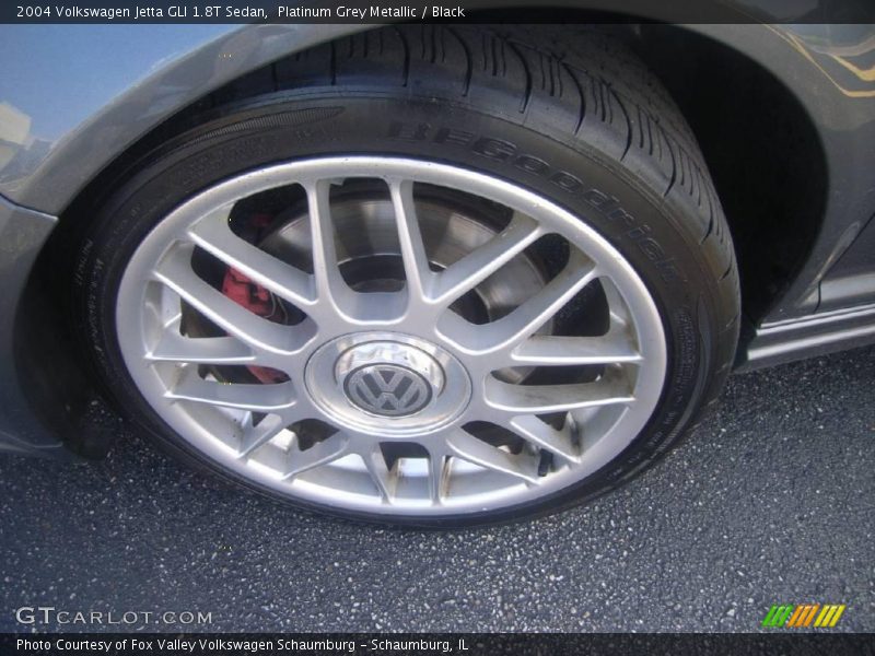 Platinum Grey Metallic / Black 2004 Volkswagen Jetta GLI 1.8T Sedan