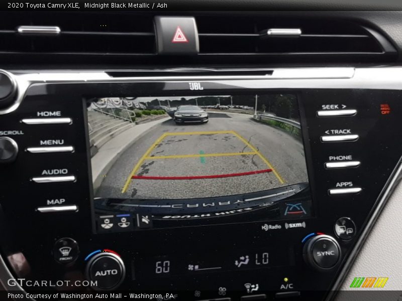 Midnight Black Metallic / Ash 2020 Toyota Camry XLE