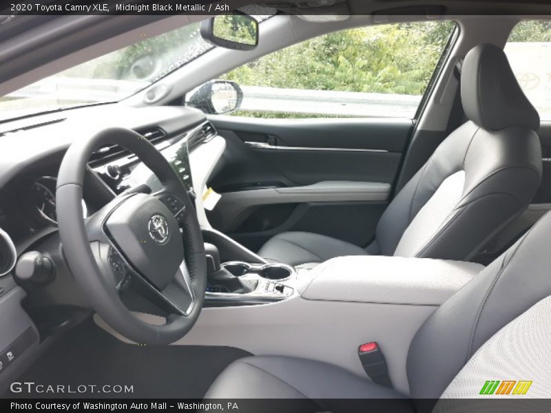 Midnight Black Metallic / Ash 2020 Toyota Camry XLE