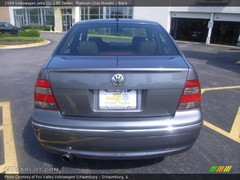 Platinum Grey Metallic / Black 2004 Volkswagen Jetta GLI 1.8T Sedan