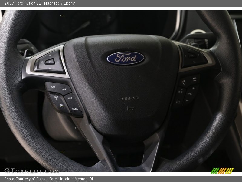 Magnetic / Ebony 2017 Ford Fusion SE