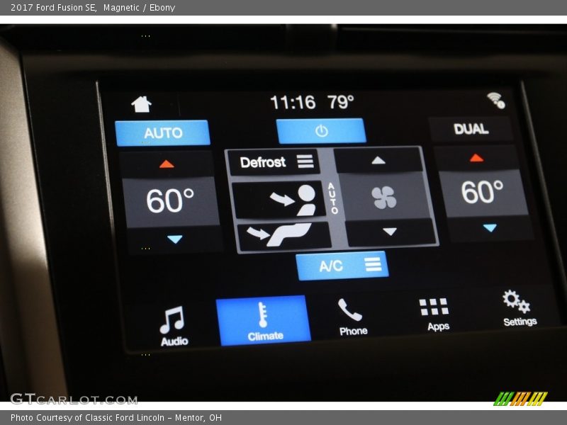 Magnetic / Ebony 2017 Ford Fusion SE