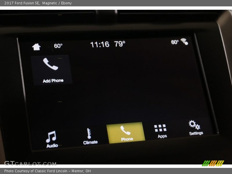 Magnetic / Ebony 2017 Ford Fusion SE