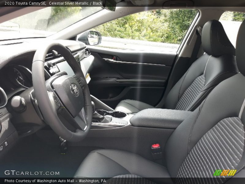 Celestial Silver Metallic / Black 2020 Toyota Camry SE