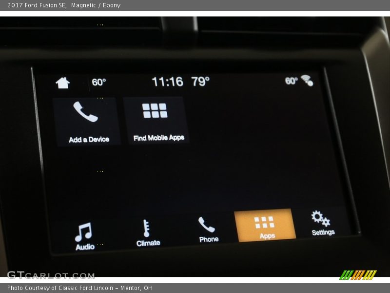 Magnetic / Ebony 2017 Ford Fusion SE