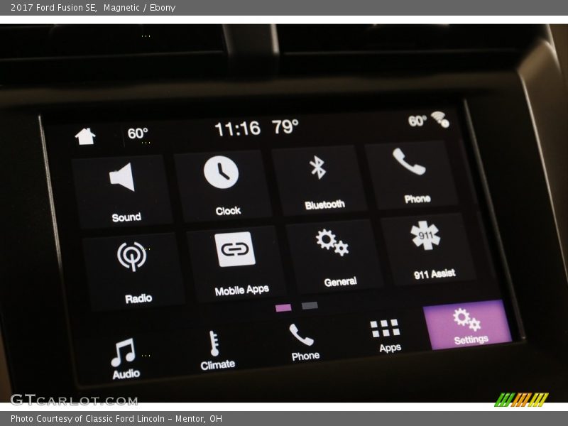 Magnetic / Ebony 2017 Ford Fusion SE