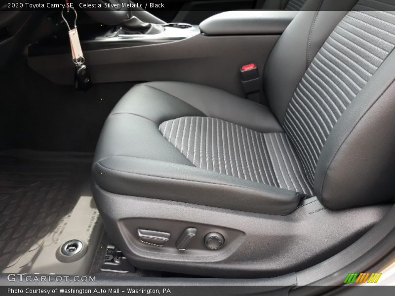 Celestial Silver Metallic / Black 2020 Toyota Camry SE