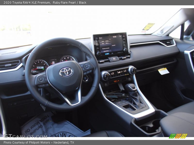 Ruby Flare Pearl / Black 2020 Toyota RAV4 XLE Premium