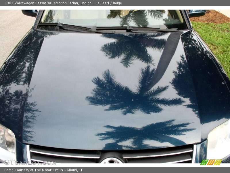 Indigo Blue Pearl / Beige 2003 Volkswagen Passat W8 4Motion Sedan