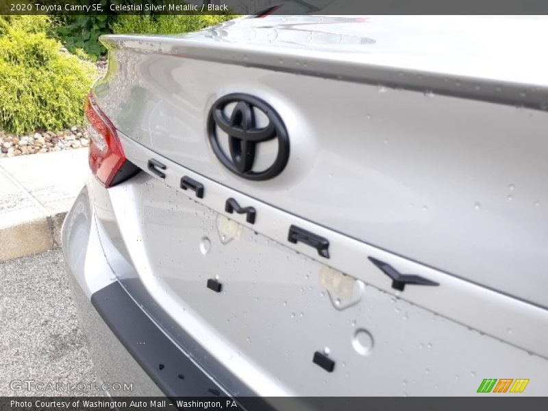 Celestial Silver Metallic / Black 2020 Toyota Camry SE
