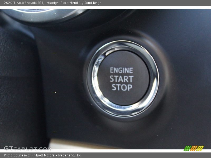 Midnight Black Metallic / Sand Beige 2020 Toyota Sequoia SR5