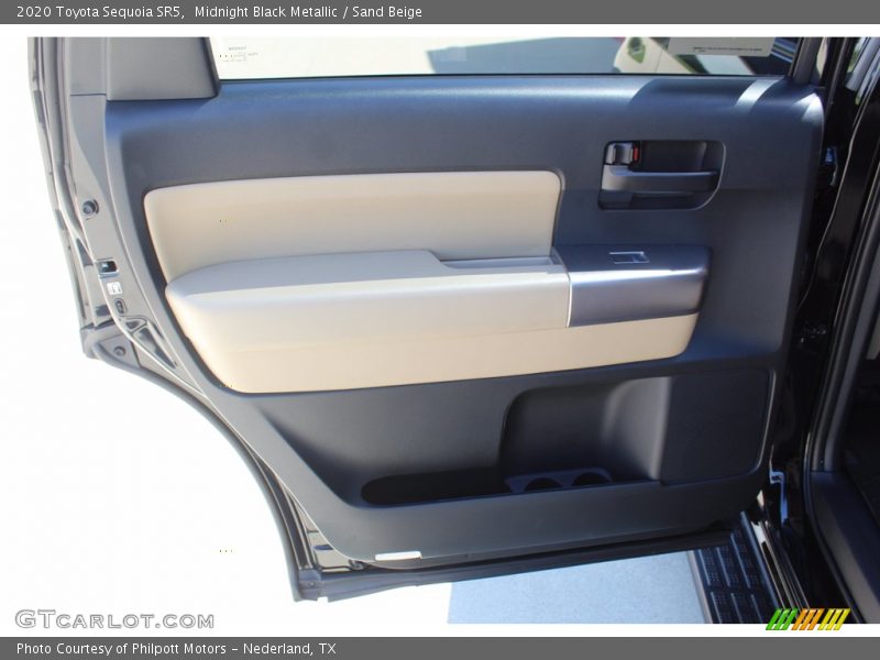 Midnight Black Metallic / Sand Beige 2020 Toyota Sequoia SR5