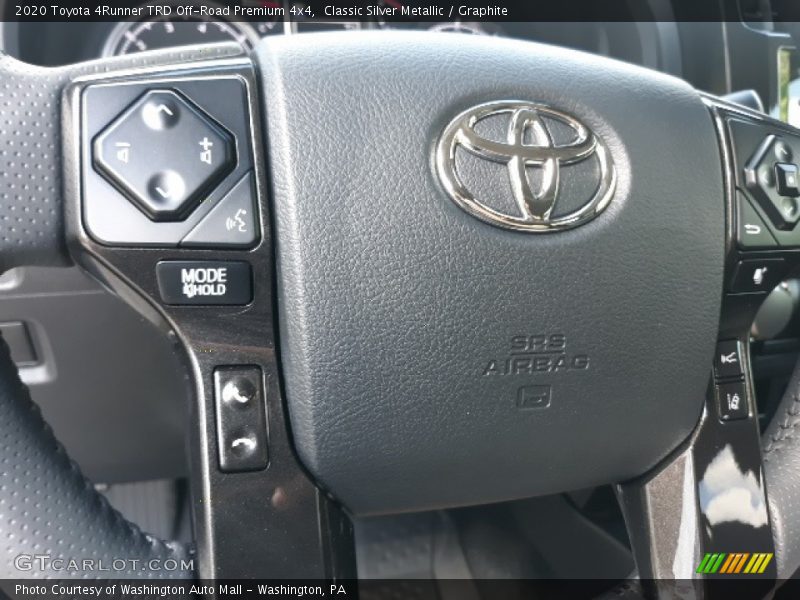 Classic Silver Metallic / Graphite 2020 Toyota 4Runner TRD Off-Road Premium 4x4