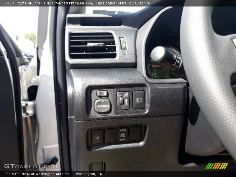 Classic Silver Metallic / Graphite 2020 Toyota 4Runner TRD Off-Road Premium 4x4