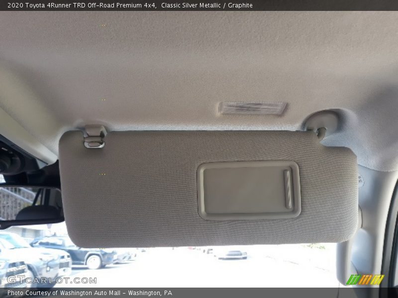 Classic Silver Metallic / Graphite 2020 Toyota 4Runner TRD Off-Road Premium 4x4