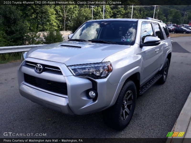 Classic Silver Metallic / Graphite 2020 Toyota 4Runner TRD Off-Road Premium 4x4