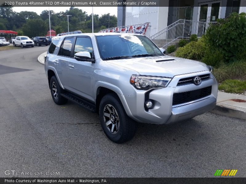 Classic Silver Metallic / Graphite 2020 Toyota 4Runner TRD Off-Road Premium 4x4