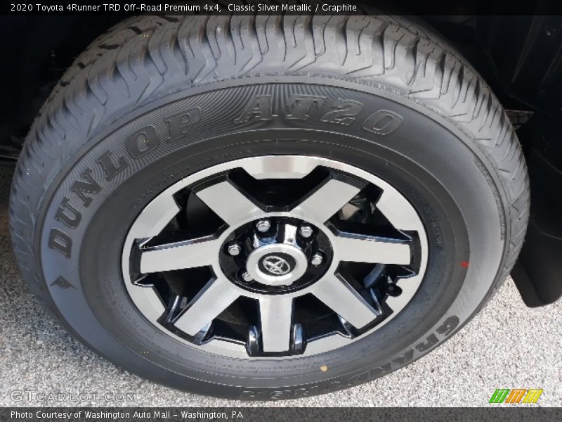 Classic Silver Metallic / Graphite 2020 Toyota 4Runner TRD Off-Road Premium 4x4