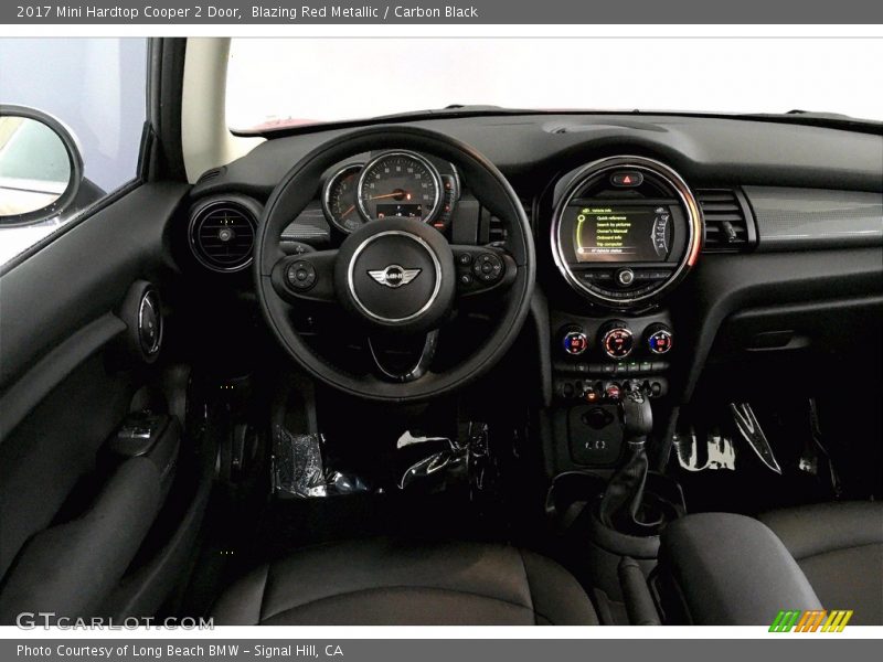 Blazing Red Metallic / Carbon Black 2017 Mini Hardtop Cooper 2 Door