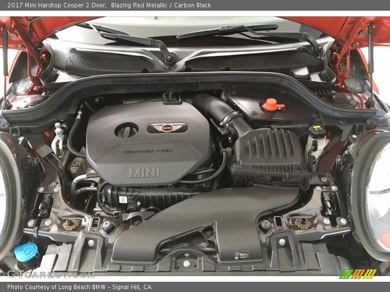 Blazing Red Metallic / Carbon Black 2017 Mini Hardtop Cooper 2 Door