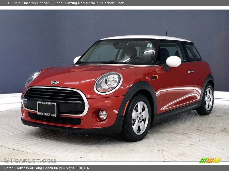 Blazing Red Metallic / Carbon Black 2017 Mini Hardtop Cooper 2 Door