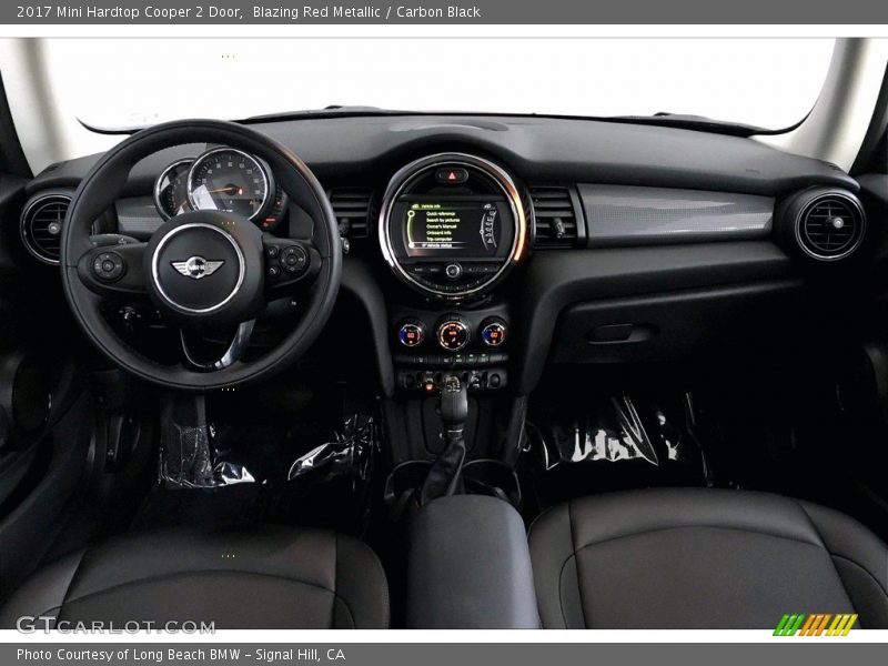 Blazing Red Metallic / Carbon Black 2017 Mini Hardtop Cooper 2 Door