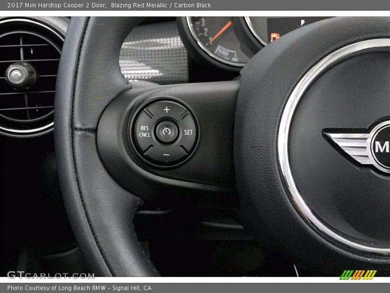 Blazing Red Metallic / Carbon Black 2017 Mini Hardtop Cooper 2 Door