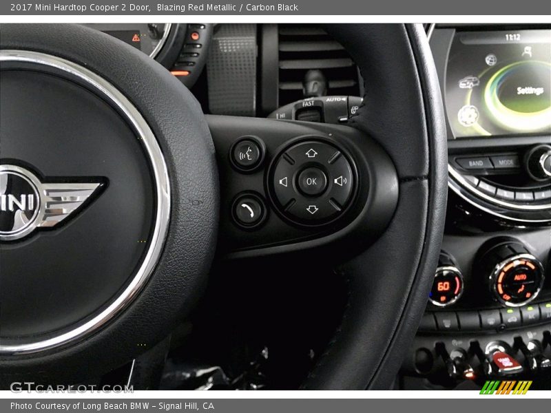 Blazing Red Metallic / Carbon Black 2017 Mini Hardtop Cooper 2 Door