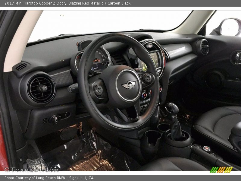 Blazing Red Metallic / Carbon Black 2017 Mini Hardtop Cooper 2 Door