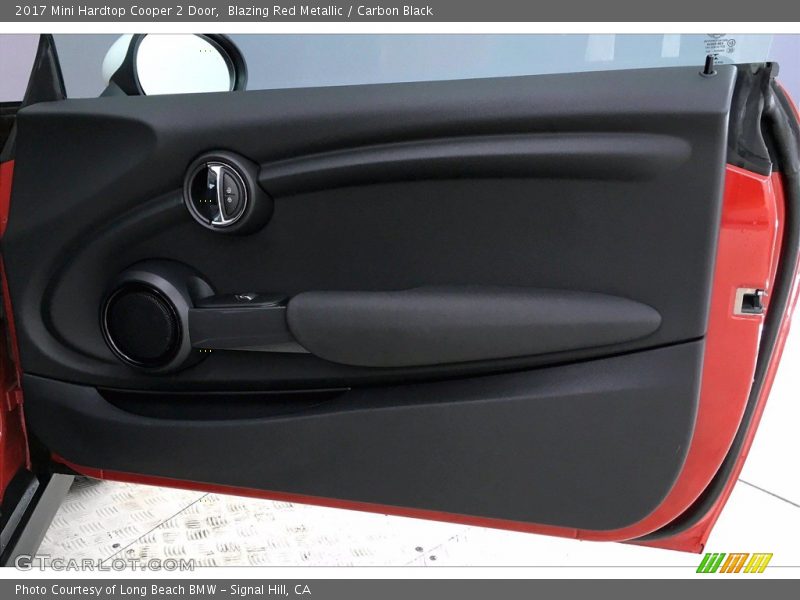 Blazing Red Metallic / Carbon Black 2017 Mini Hardtop Cooper 2 Door