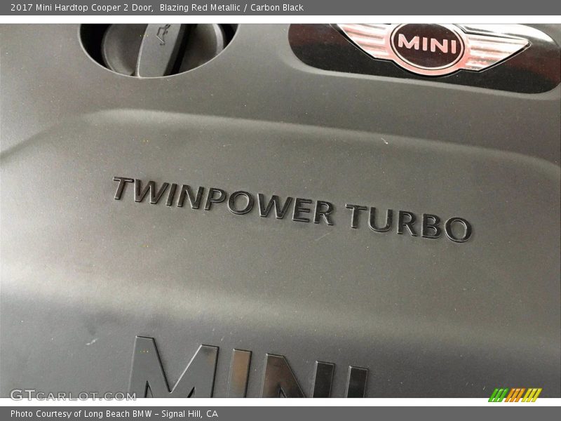 Blazing Red Metallic / Carbon Black 2017 Mini Hardtop Cooper 2 Door