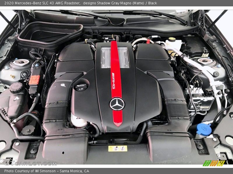  2020 SLC 43 AMG Roadster Engine - 3.0 Liter biturbo DOHC 24-Valve VVT V6