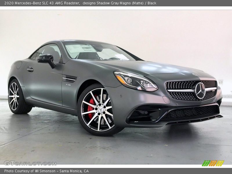 Front 3/4 View of 2020 SLC 43 AMG Roadster