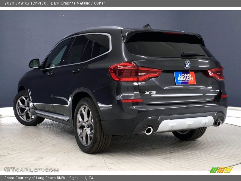 Dark Graphite Metallic / Oyster 2020 BMW X3 sDrive30i