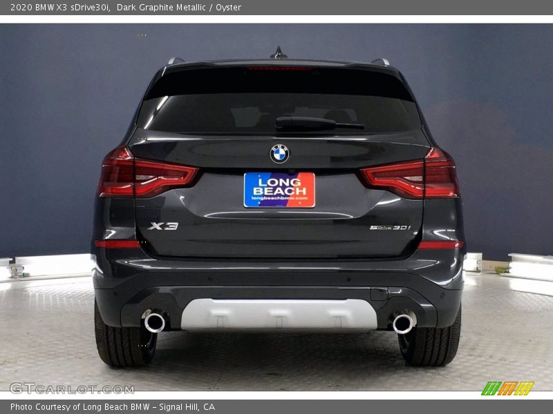 Dark Graphite Metallic / Oyster 2020 BMW X3 sDrive30i