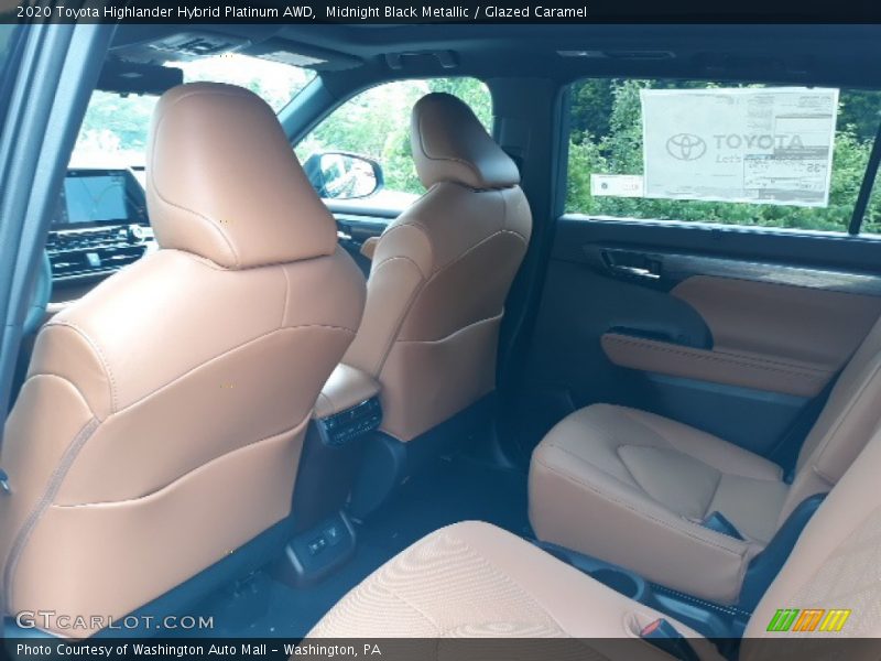 Rear Seat of 2020 Highlander Hybrid Platinum AWD